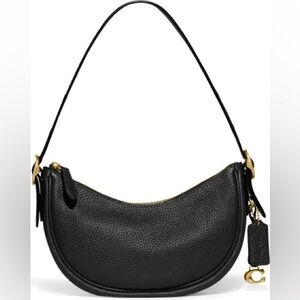 Coach Luna Leather Shoulder Bag